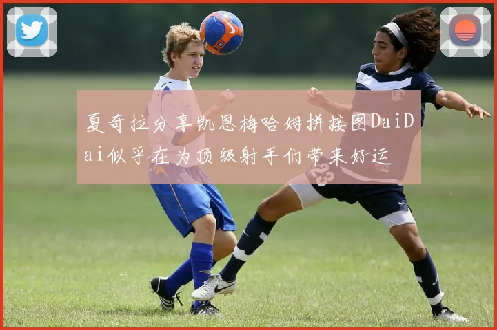 夏奇拉分享凯恩梅哈姆拼接图DaiDai似乎在为顶级射手们带来好运